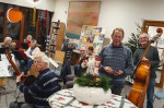 Voorbereiding voor de Kerstconcerten in de Opgang